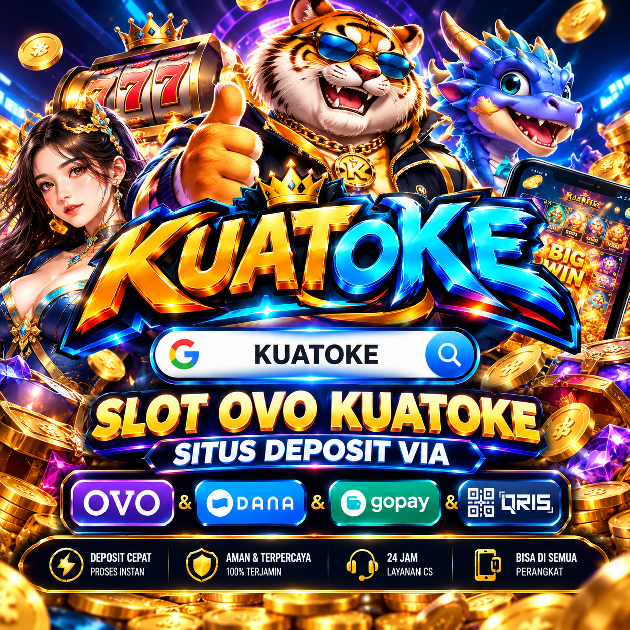 Slot Ovo Kuatoke Situs Deposit Via Ovo Dana Gopay & Qris